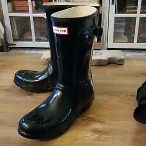 Hunter original gloss rainboot